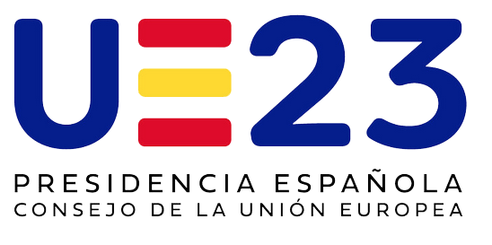 logo con enlace a la web presidencia del consejo de la Union Europea